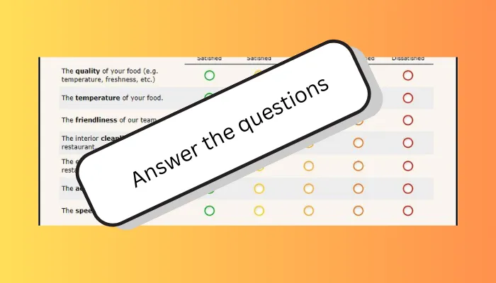 Screenshot of survey question Screenshot of survey question