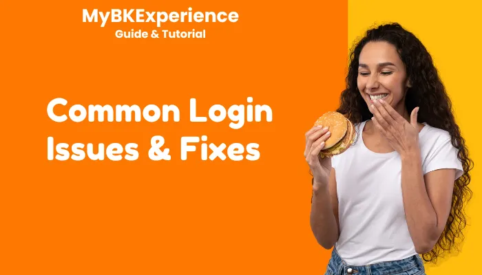 Common Login Issues & Fixes Common Login Issues & Fixes